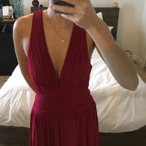 BCBG MaxAzria red dress size M